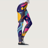 Leggings à Impression Florale Intégrale (Droite)