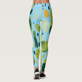 Leggings à Impression Florale Intégrale (Dos)
