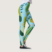 Leggings à Impression Florale Intégrale (Droite)