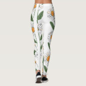 Leggings à Impression Florale Intégrale (Dos)