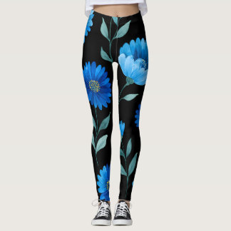 Leggings à Imprimé Floral Total