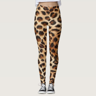 Leggings à imprimé léopard, pantalons pour femmes