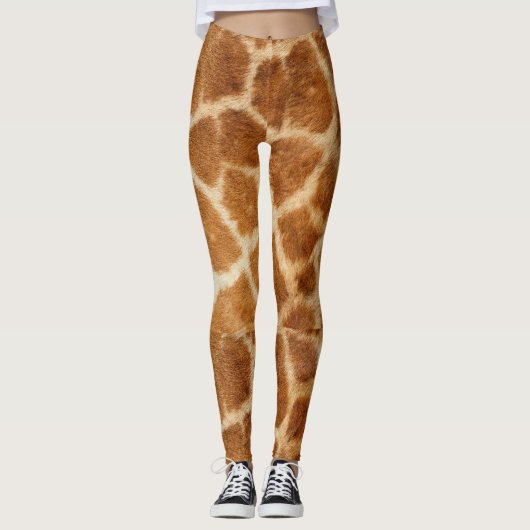 leggings à imprimer girafes (Devant)