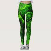 Leggings à la recherche de vert (Devant)