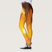 Leggings à l'envers du coucher du soleil (Gauche)