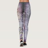 Leggings à l'Ephémère à la rose rouge (Dos)