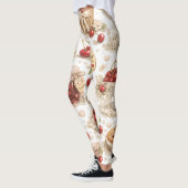 Leggings à motif cerise (Gauche)