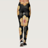 Leggings à motif de fleurs tropicales (Dos)