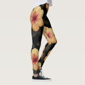 Leggings à motif de fleurs tropicales (Droite)