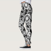 Leggings à motif de roue génial (Gauche)