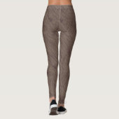Leggings à motif de texture de peau d'éléphant (Dos)