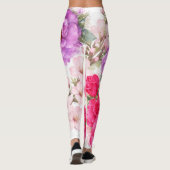 Leggings à motif floral (Dos)