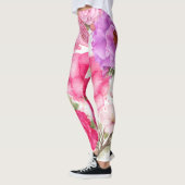Leggings à motif floral (Gauche)