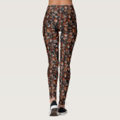 Leggings à motif grains de café (Dos)