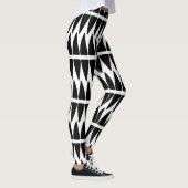 Leggings à motif noir/blanc (Droite)