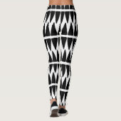 Leggings à motif noir/blanc (Dos)