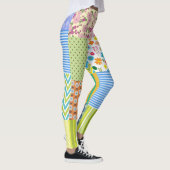 Leggings à motif patchwork matelassé (Droite)