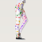 Leggings à motifs colorés cool (Droite)