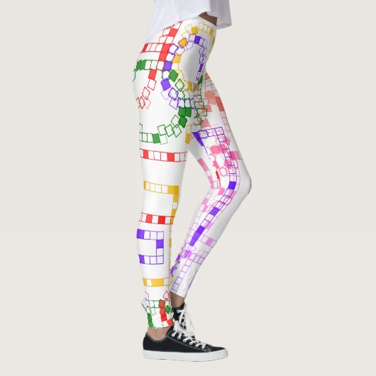 Leggings à motifs colorés cool (Droite)