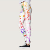 Leggings à motifs colorés cool (Gauche)