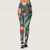 leggings à motifs floraux (Dos)