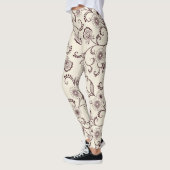 Leggings à motifs floraux (Gauche)