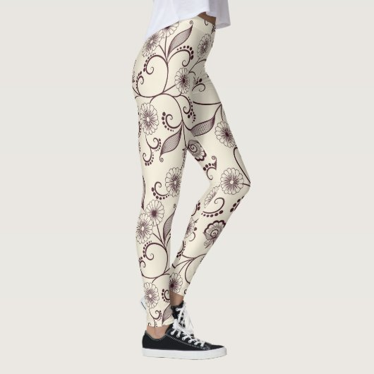 Leggings à motifs floraux (Droite)