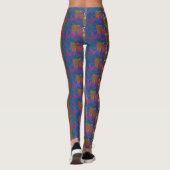 Leggings à motifs multicolores (Dos)