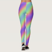 Leggings à rayures arc-en-ciel (Dos)