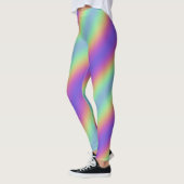 Leggings à rayures arc-en-ciel (Gauche)