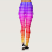 Leggings à rayures arc-en-ciel (Dos)