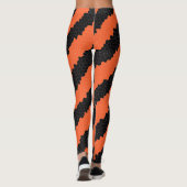 leggings à rayures d'halloween (Dos)