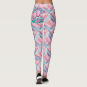 Leggings à teinture de bonbon de coton (Dos)
