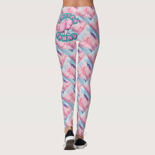 Leggings à teinture de bonbon de coton (Dos)