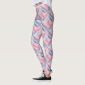 Leggings à teinture de bonbon de coton (Gauche)
