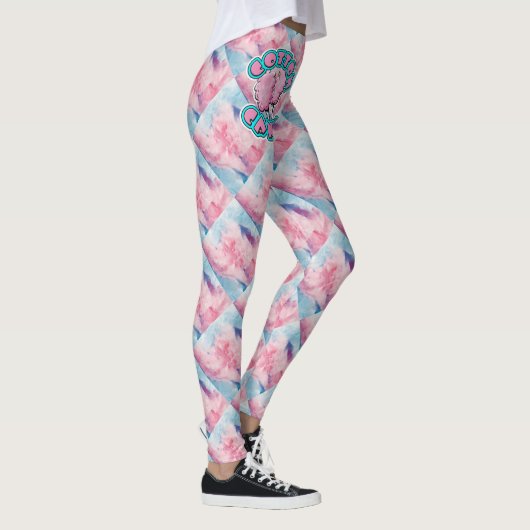 Leggings à teinture de bonbon de coton (Droite)