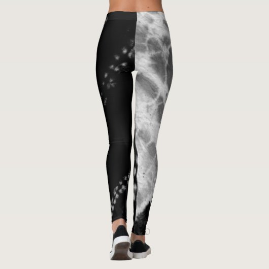 Leggings à teinture noire (Dos)