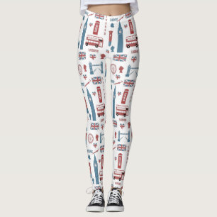 Leggings à thème de Londres