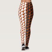 Leggings à toute impression à aile de poulet (Dos)