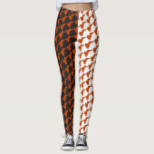 Leggings à toute impression à aile de poulet (Devant)