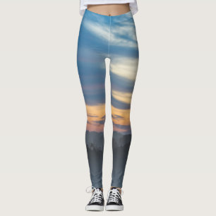 Leggings À Travers Le Fog