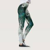 Leggings Abalone Shell Pearl et Argent 1 (Droite)