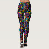 Leggings ABC et 123 super colorés (Dos)