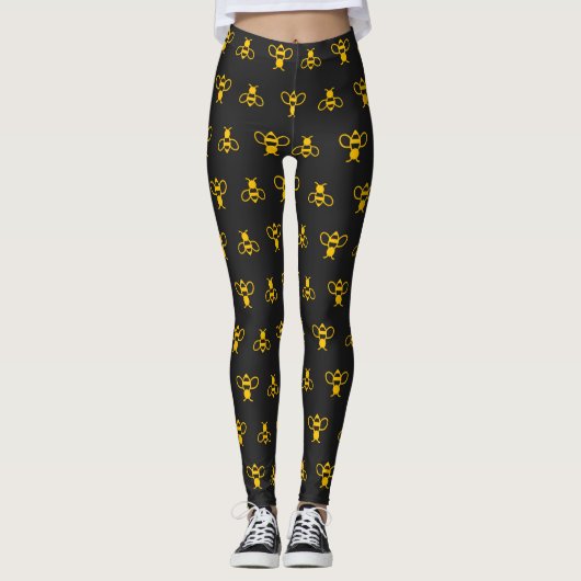 Leggings abeille (Devant)