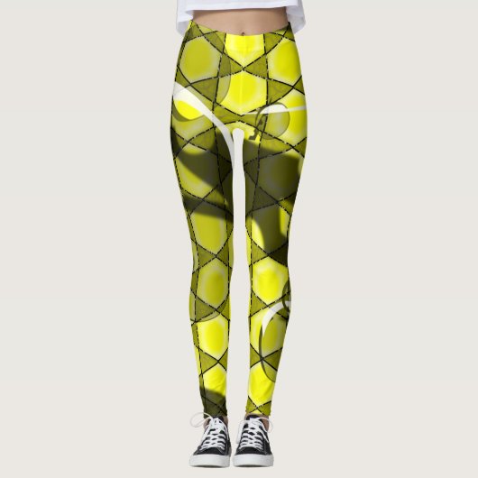 Leggings Abeille de miel de minuit 2.0 (Devant)