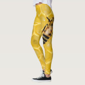 Leggings abeille et nid d'abeille (Gauche)