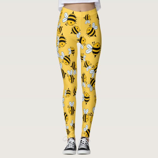Leggings Abeilles S'Il Vous Plaît (Devant)