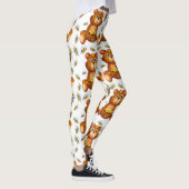 Leggings Abeilles Volantes Avec Un Ours De Miel (Droite)