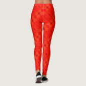 Leggings ABL - 0241 - Rouge orange - Légendes (Dos)