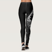 Leggings Abrégé sur III notes de musique (Dos)